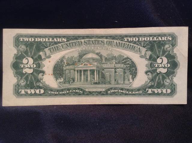2 Dollar Bill  coin collectible - Main Image 2