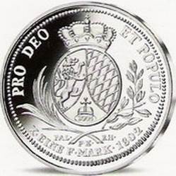 0001 - Vor 1871 : 1 Taler Maximilian Joseph  coin collectible - Main Image 2