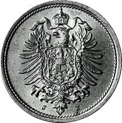 004 - DEUTSCHES REICH : 10 Pf 1873-1889 ABCDEFGHJ  coin collectible - Main Image 2