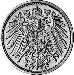 013 - KAISERREICH : 10 Pf 1890-1916 ADEFGHJ  coin collectible - Main Image 2