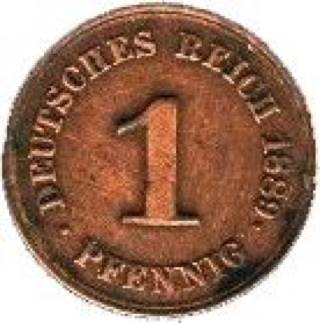 Reich 1 Pfennig  coin collectible - Main Image 1