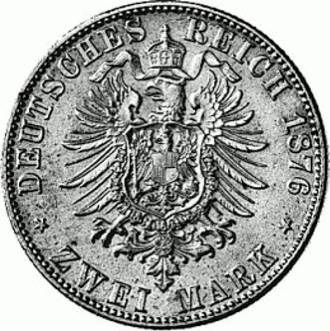 096 - PREUßEN : 2 Mark 1876-1884 ABC - Wilhelm I  coin collectible - Main Image 2