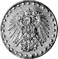 298 - KAISERREICH : 10 Pf 1915-1922 ADEFGJ  coin collectible - Main Image 2