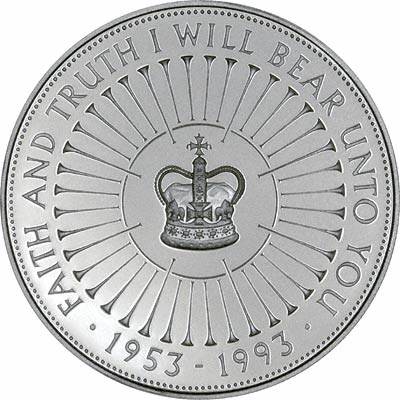 Five Pound Coin 1993  coin collectible - Main Image 2