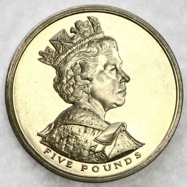 Five Pound Coin 2002  coin collectible - Main Image 2