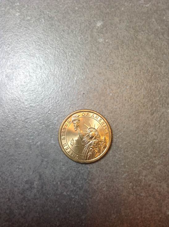Van Buren Dollar  coin collectible - Main Image 2
