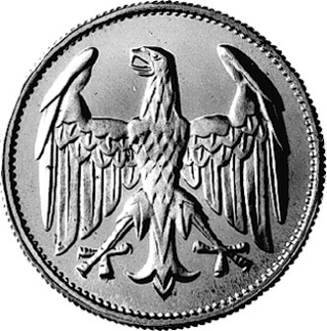 302 - WEIMAR : 3 Mark 1922 AEF  coin collectible - Main Image 2