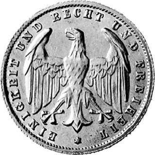 305 - WEIMAR : 500 Mark ADEFGJ  coin collectible - Main Image 2