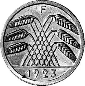 310 - WEIMAR : 50 Rentenpf. 1923-1924 ADEFGJ  coin collectible - Main Image 2