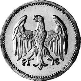 311 - WEIMAR : 1 Mark 1924-1925 ADEFGJ  coin collectible - Main Image 2