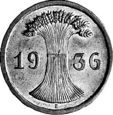 314 - WEIMAR : 2 Reichspf. 1924-1925-1936 ADEFGJ  coin collectible - Main Image 2