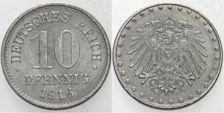 Reich 10 Pfennig  coin collectible - Main Image 1