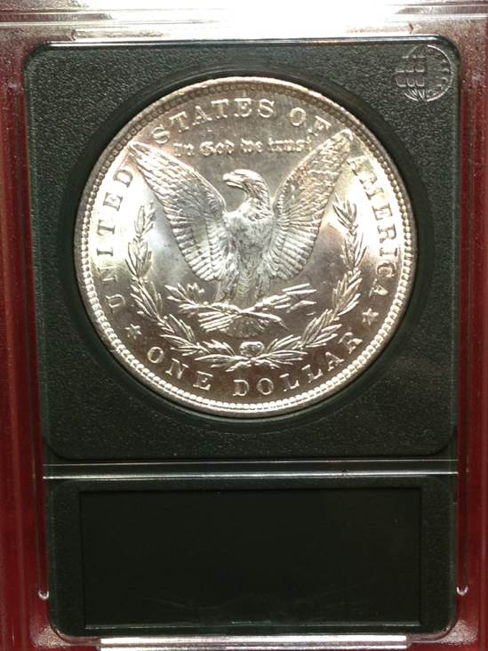 1888 “O” Morgan Silver Dollar - Great Southern Treasury Hoard  coin collectible - Main Image 2