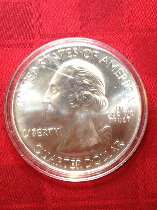 2012 ATB 5oz Hawaii Volcanoes  coin collectible - Main Image 2