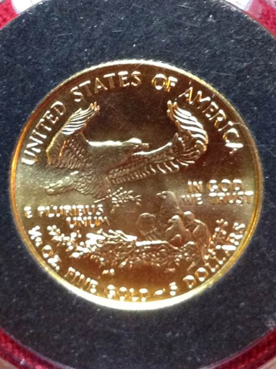 1999 American Eagle Gold Tenth Ounce  coin collectible - Main Image 2