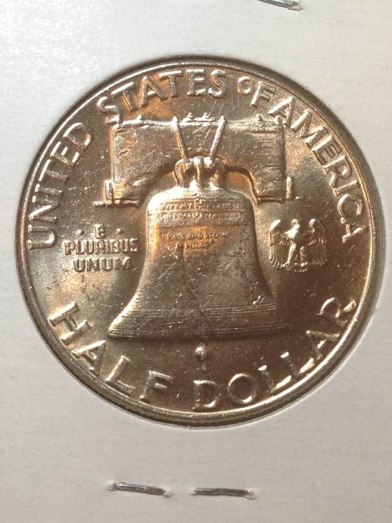 Franklin Half 1955-P  coin collectible - Main Image 2