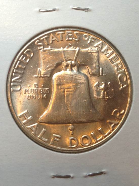 Franklin Half 1962-D (FBL)  coin collectible - Main Image 2