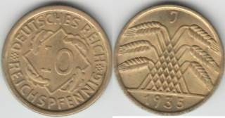331 - WEIMAR : 5 Reichsmark 1927-1933 ADEFGJ - Eichbaum