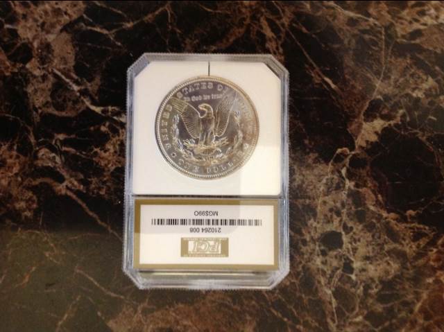 1889-O Morgan Silver Dollar  coin collectible - Main Image 2