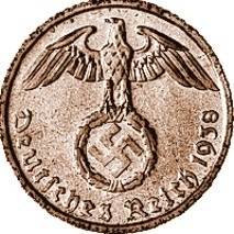 363 - 3. REICH : 5 Reichspf. 1936-1939 ABDEFGJ  coin collectible - Main Image 2