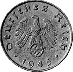 371- 3. REICH : 10 Reichspf. 1940-1945 ABDEFGJ  coin collectible - Main Image 2