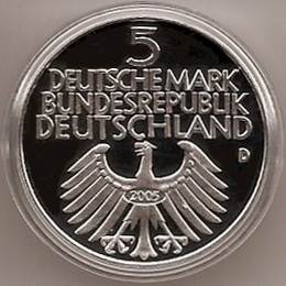 5 Mark 1952 D - Germanisches Museum  coin collectible - Main Image 2