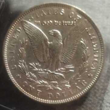 Morgan 1889-O Morgan Silver Dollar  coin collectible - Main Image 3