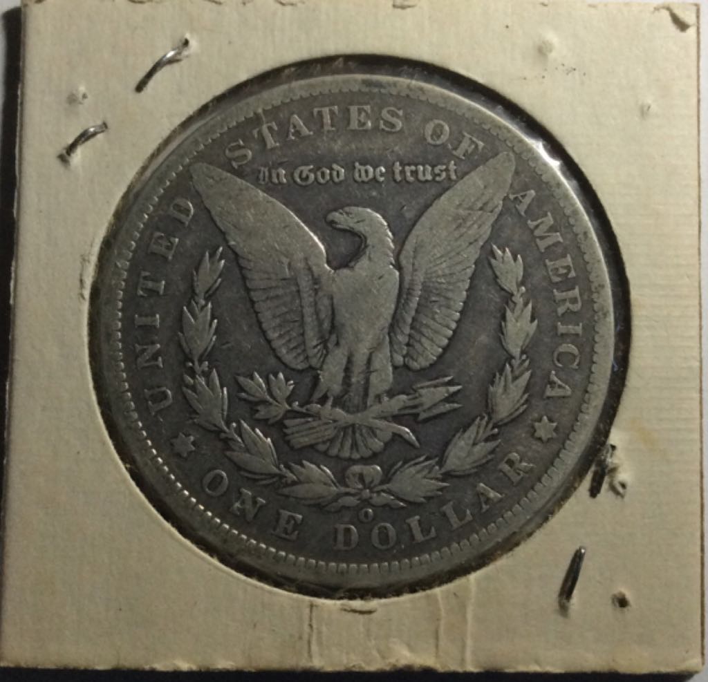 Morgan Silver Dollar 1891 "O”  coin collectible - Main Image 2