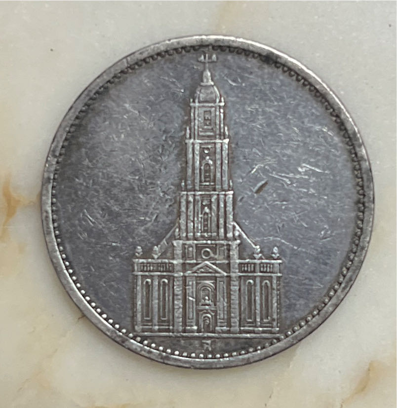 Reich 5.0 Mark  coin collectible - Main Image 2