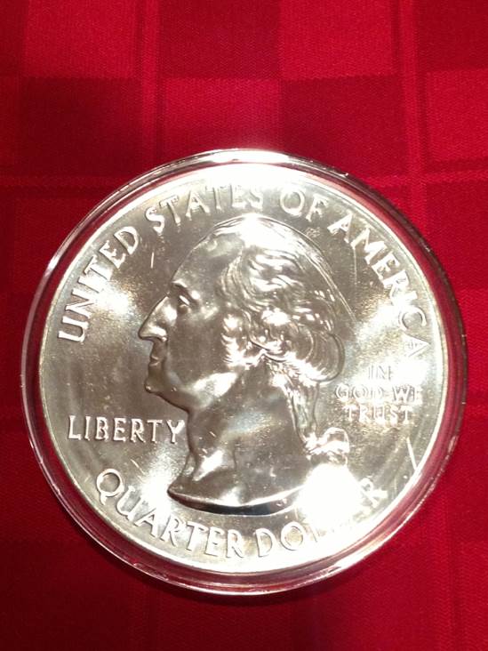2011 ATB Gettysburg 5oz  coin collectible - Main Image 2