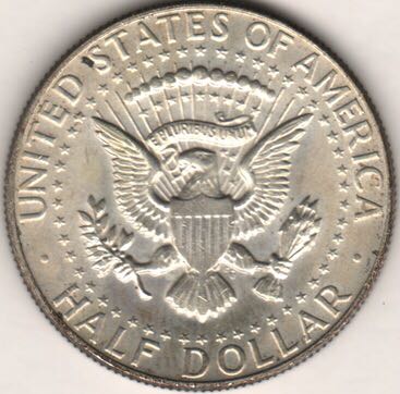 Kennedy Half Dollar 1966  coin collectible - Main Image 2