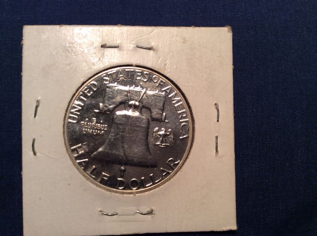 1962 P Franklin Half Dollar  coin collectible - Main Image 2