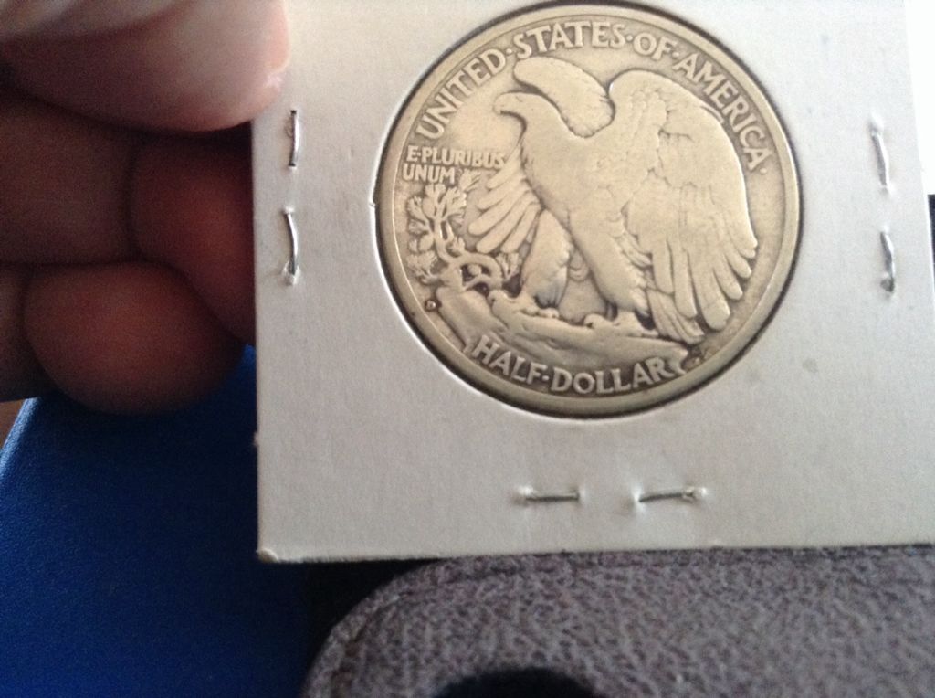 Walking Liberty Half Dollar 1941 P  coin collectible - Main Image 2