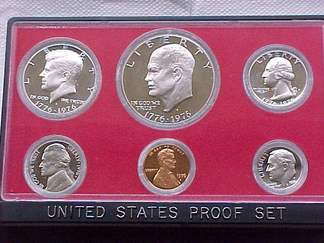 1976 mint proof sets  coin collectible - Main Image 2