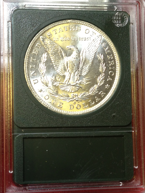 1881 O Morgan Silver Dollar  coin collectible - Main Image 2