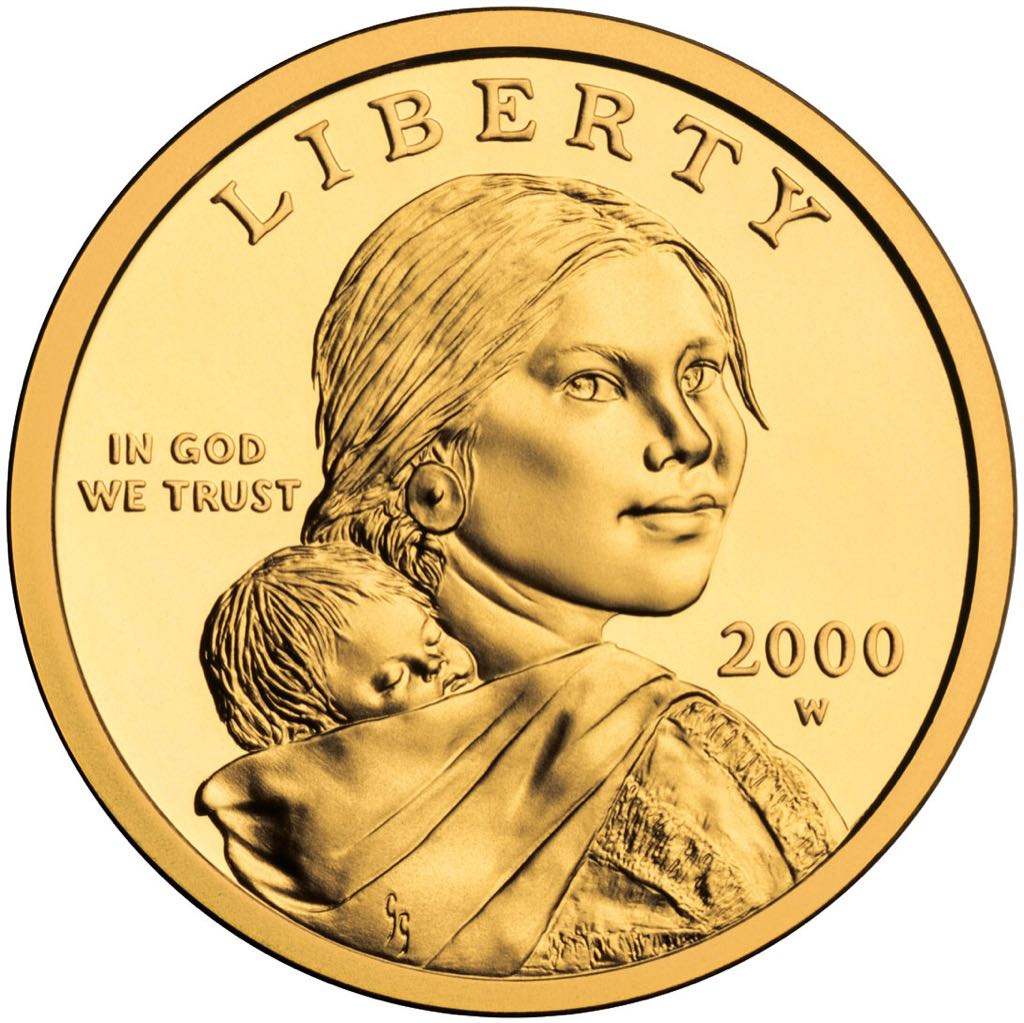 liberty dollar 2000 proof  coin collectible - Main Image 1