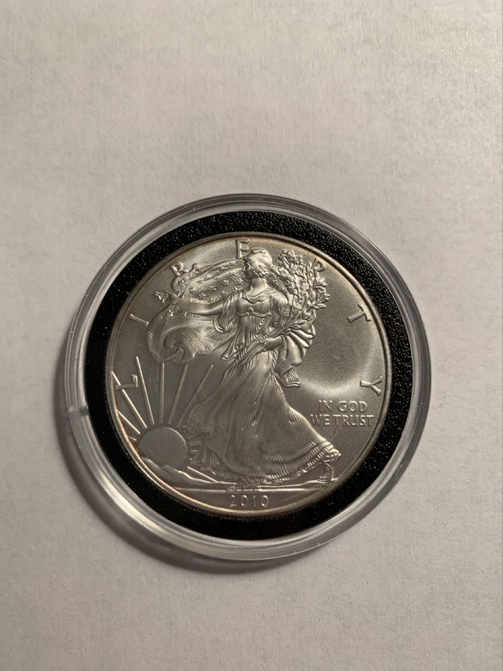 Liberty Silver Dollar 2010  coin collectible - Main Image 2