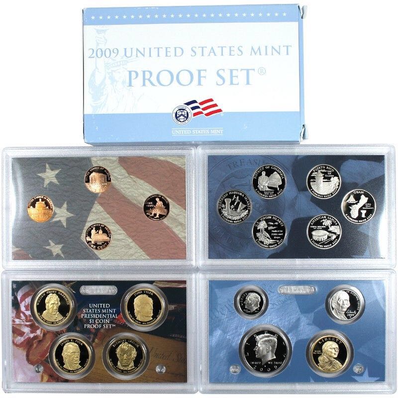 mint proof set 2009   coin collectible - Main Image 2