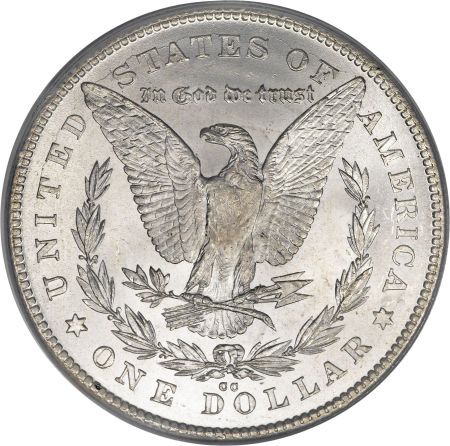 1878- CC Morgan dollar  coin collectible - Main Image 2