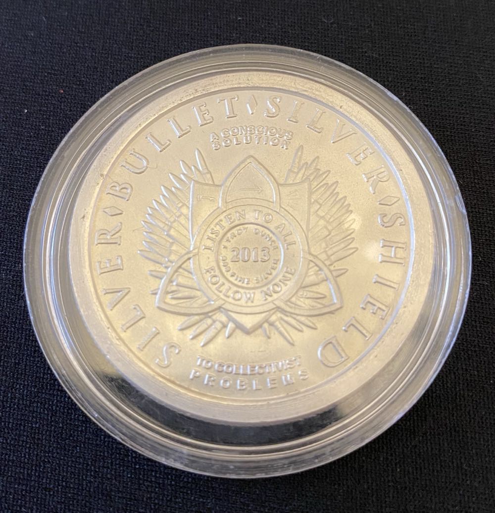 Silver Bullet Silver Shield - Slave Uncle Sam  coin collectible - Main Image 4