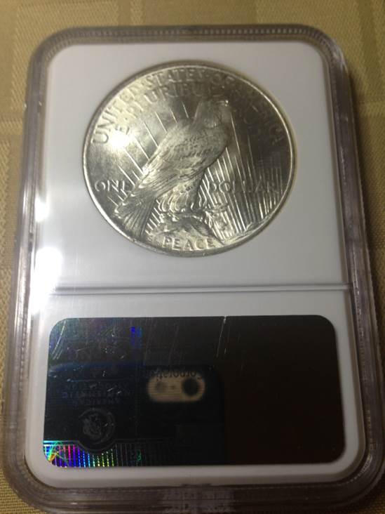 Peace Dollar  coin collectible - Main Image 2