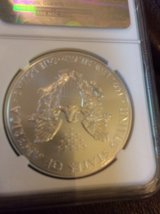 2013(W) Silver Eagle S$1 Early Releases  coin collectible - Main Image 2