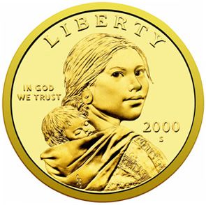 2000 Dollar  coin collectible - Main Image 2