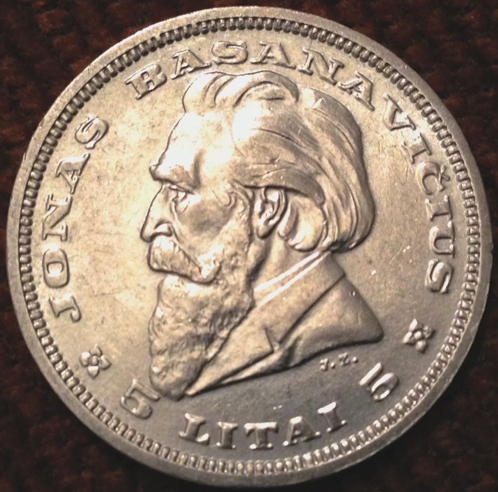 5 Litai  coin collectible - Main Image 2