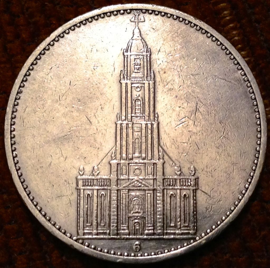 5 Reichsmark  coin collectible - Main Image 2