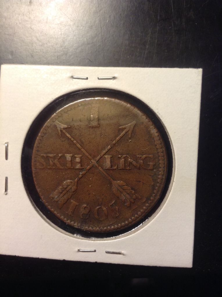 1 Skilling  coin collectible - Main Image 2