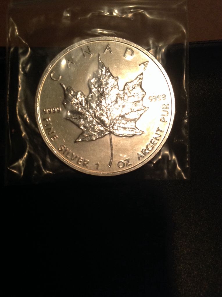 Silver Maple Leaf  coin collectible - Main Image 2