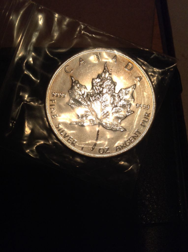 Silver Maple Leaf  coin collectible - Main Image 2