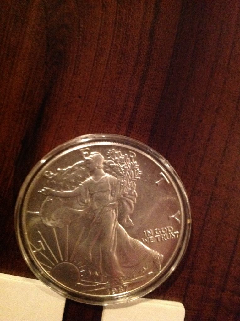 American Silver Eagle Dollar  coin collectible - Main Image 1