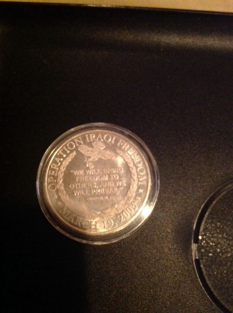 Operation Iraqi Freedom  coin collectible - Main Image 2